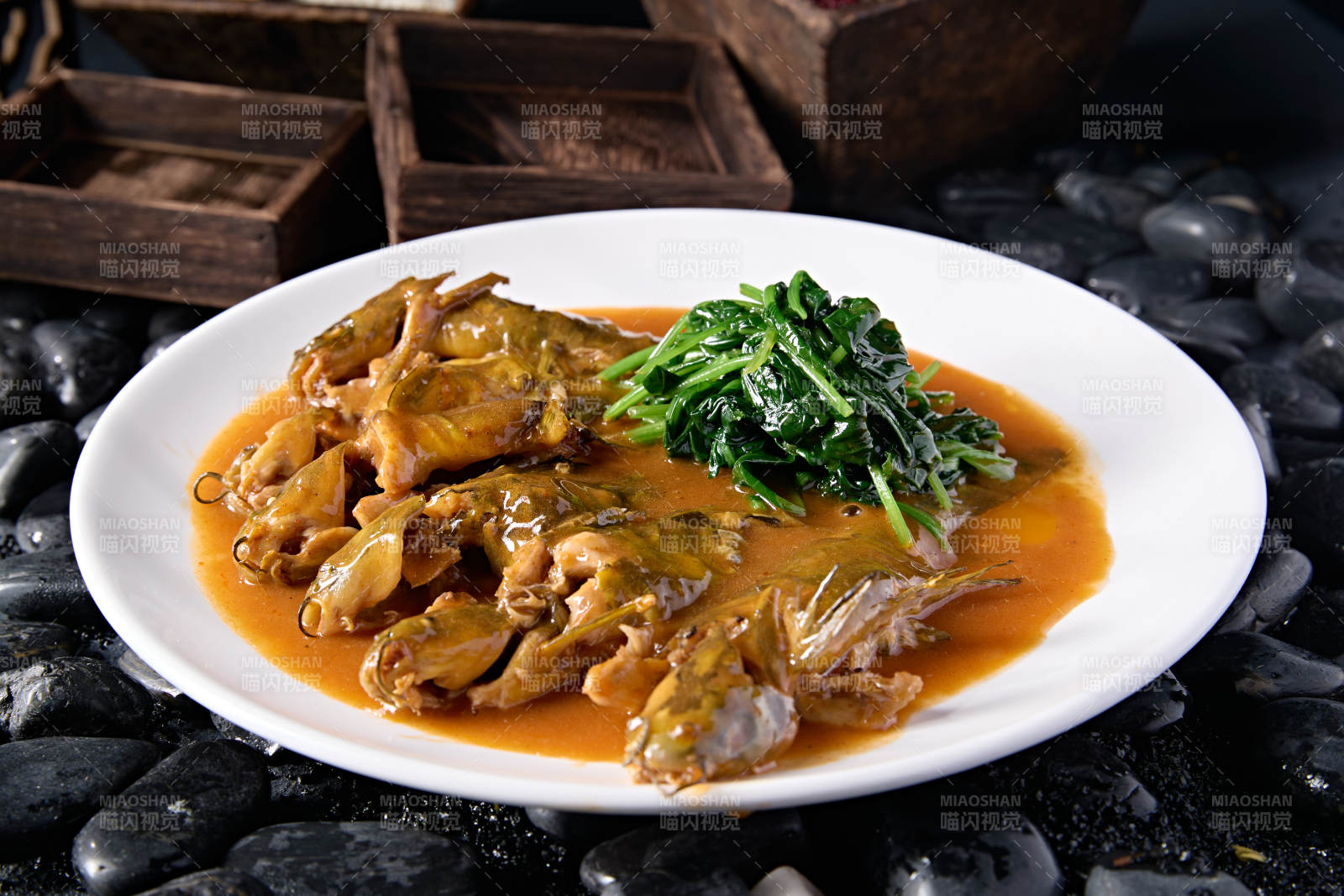 美味家常黄焖嘎鱼图片