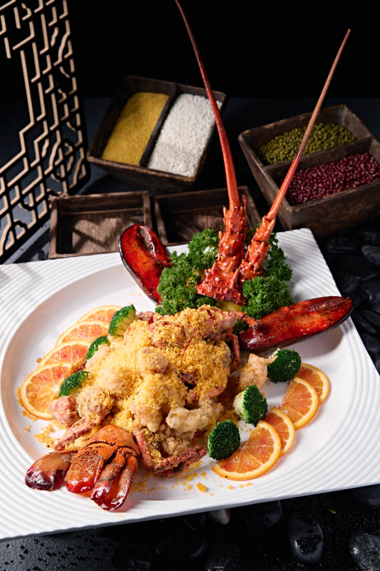 香炸美洲大龙虾球图片