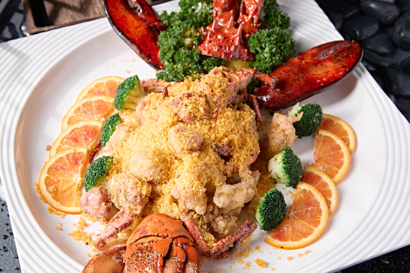 香炸美洲大龙虾球图片