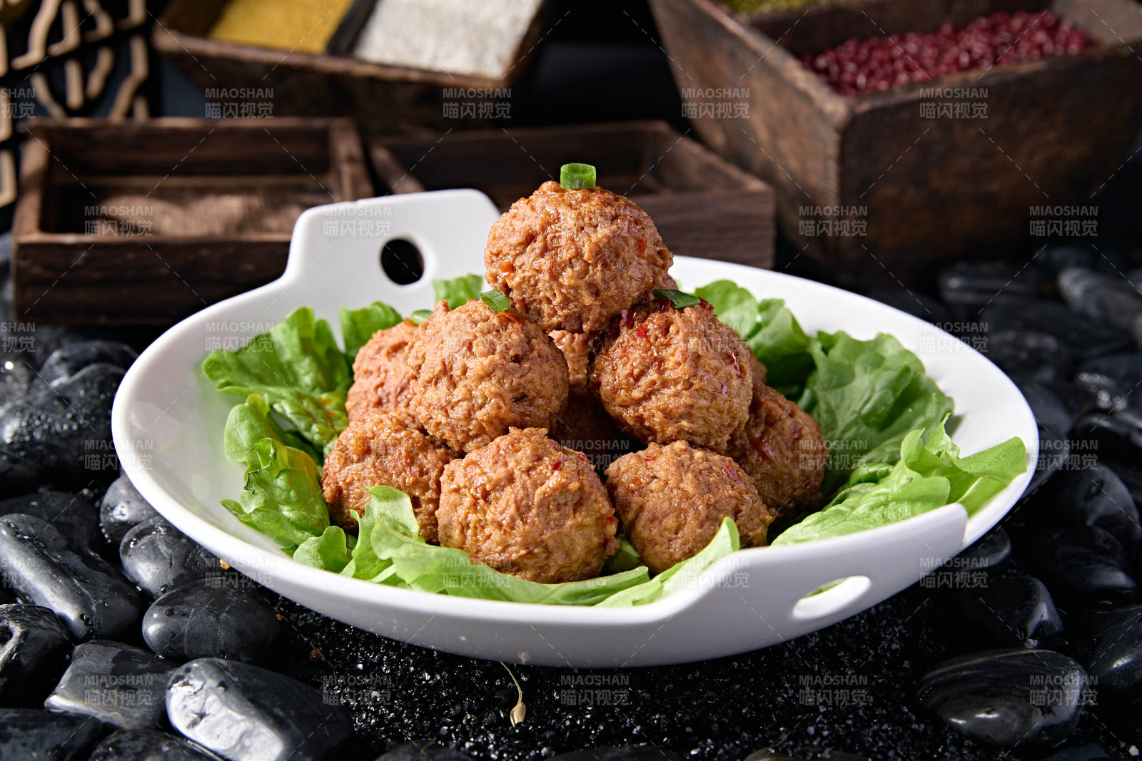 婚宴红烧肉丸子图片