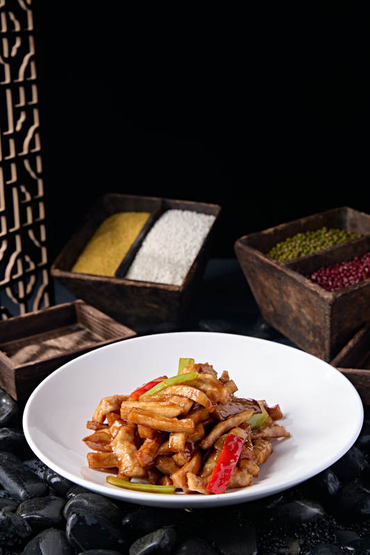 彩椒牛柳杏鲍菇图片