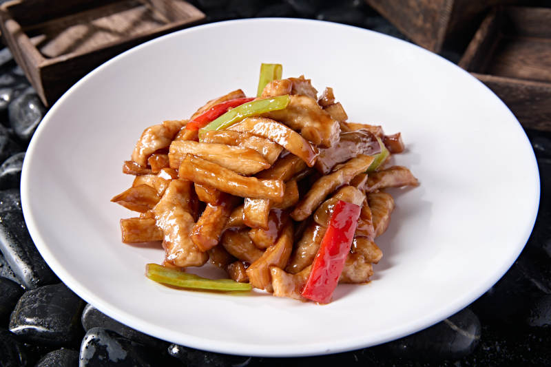 彩椒牛柳杏鲍菇图片