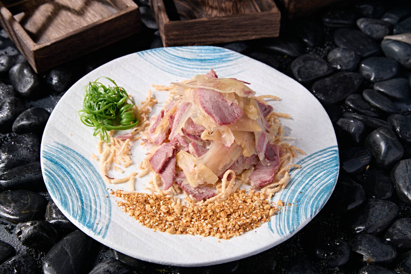 精美凉菜水晶肴肉片图片