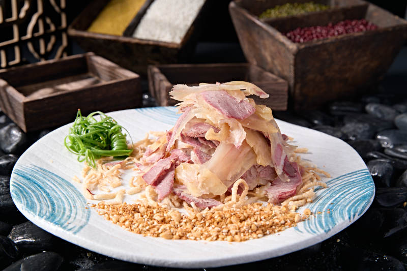 精美凉菜水晶肴肉片图片