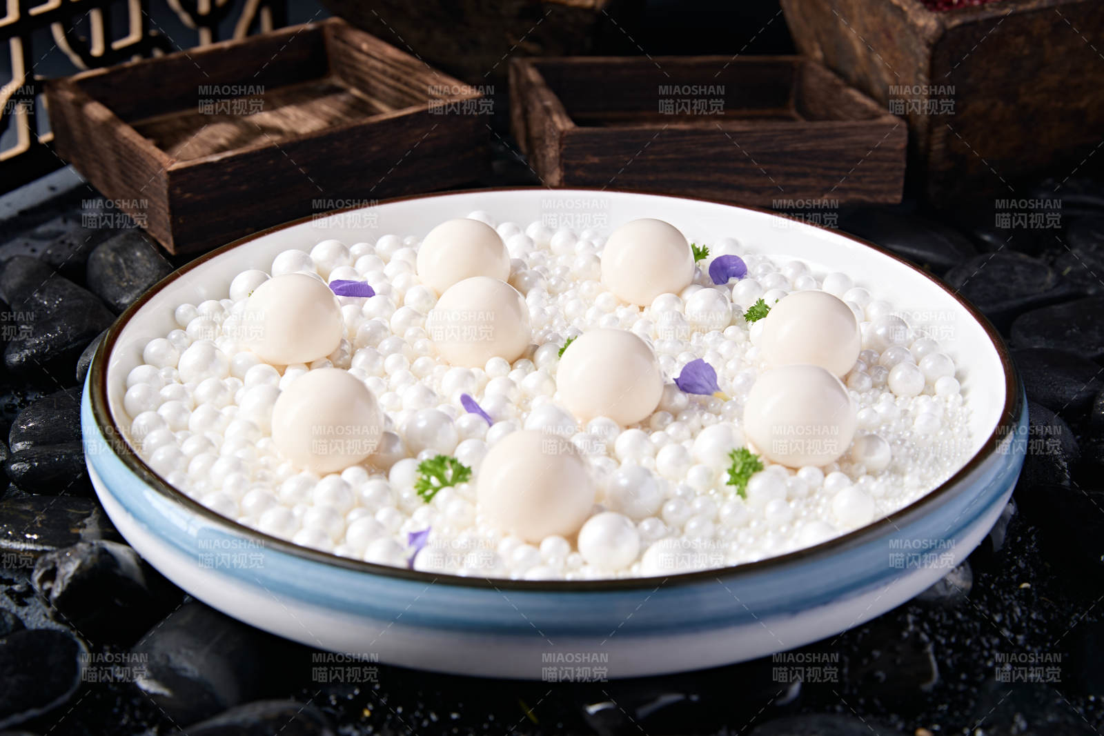 精美仿菜珍珠鹅肝图片