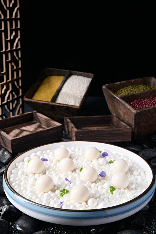 精美仿菜珍珠鹅肝图片