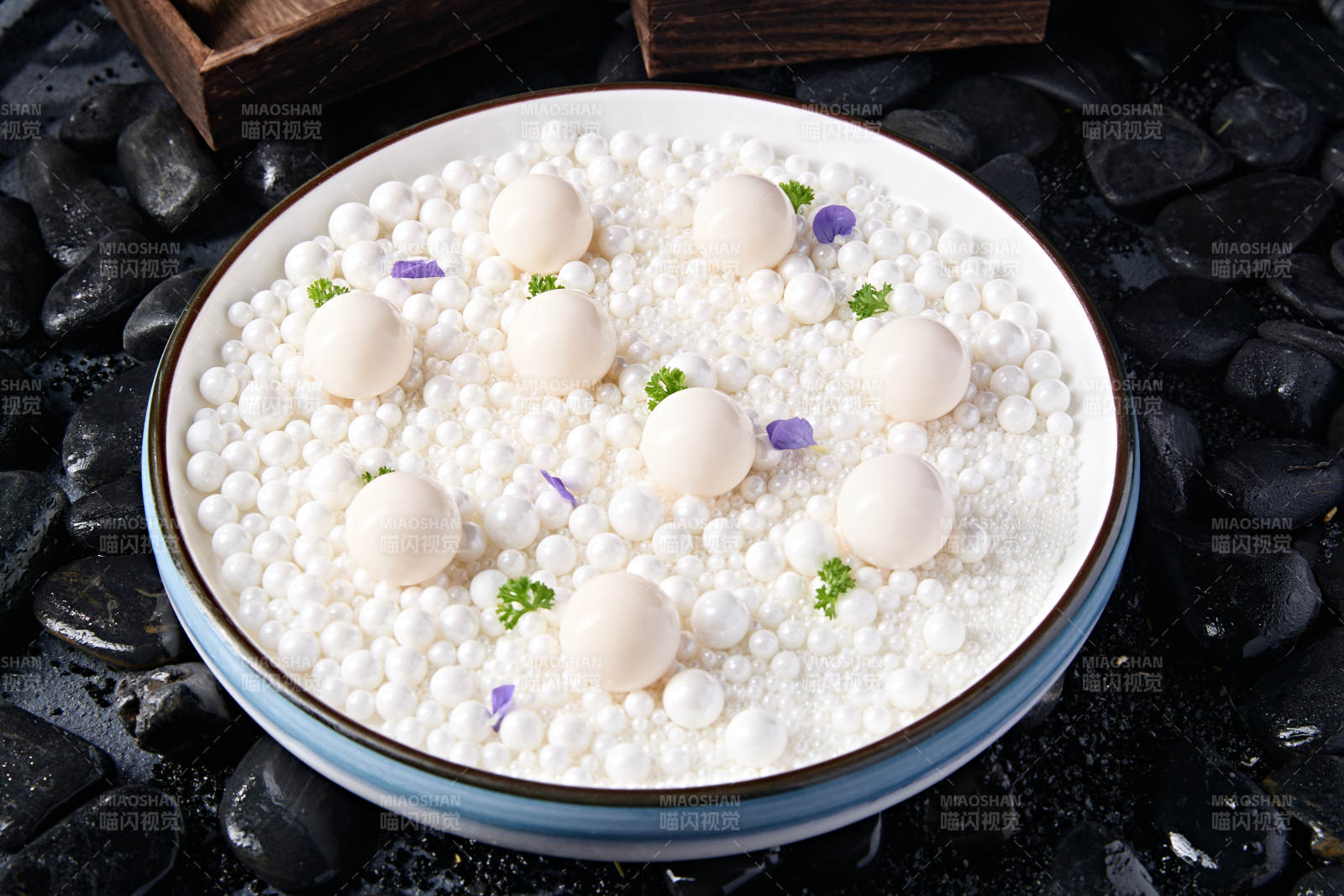 精美仿菜珍珠鹅肝图片