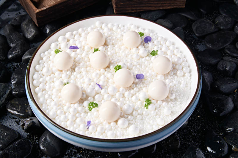 精美仿菜珍珠鹅肝图片