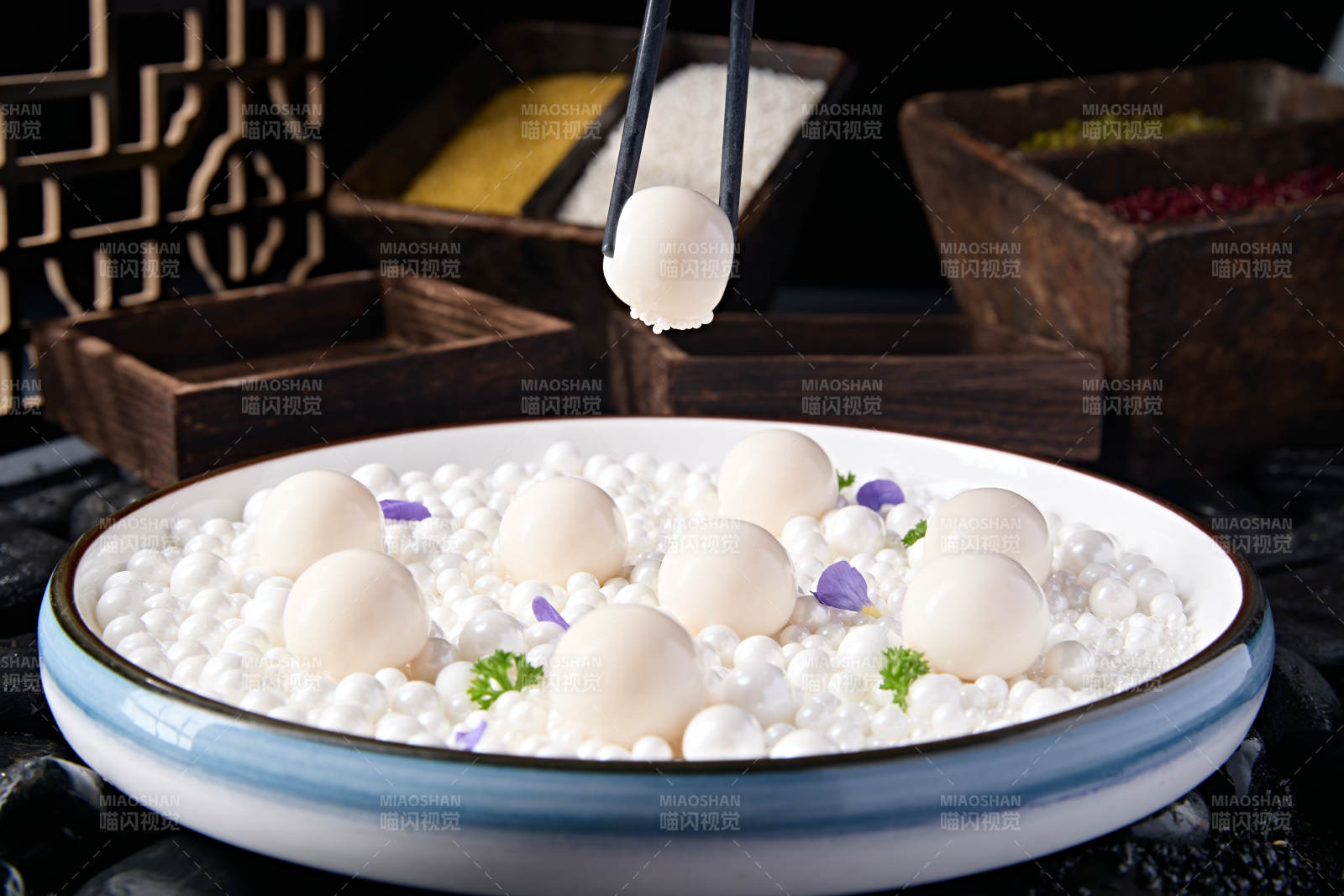 精美仿菜珍珠鹅肝图片