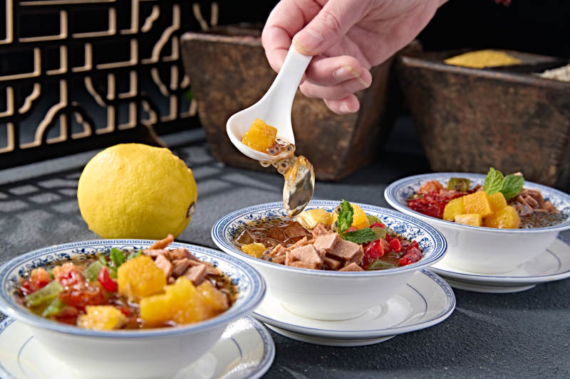 百香果果脯果粒川渝冰粉图片