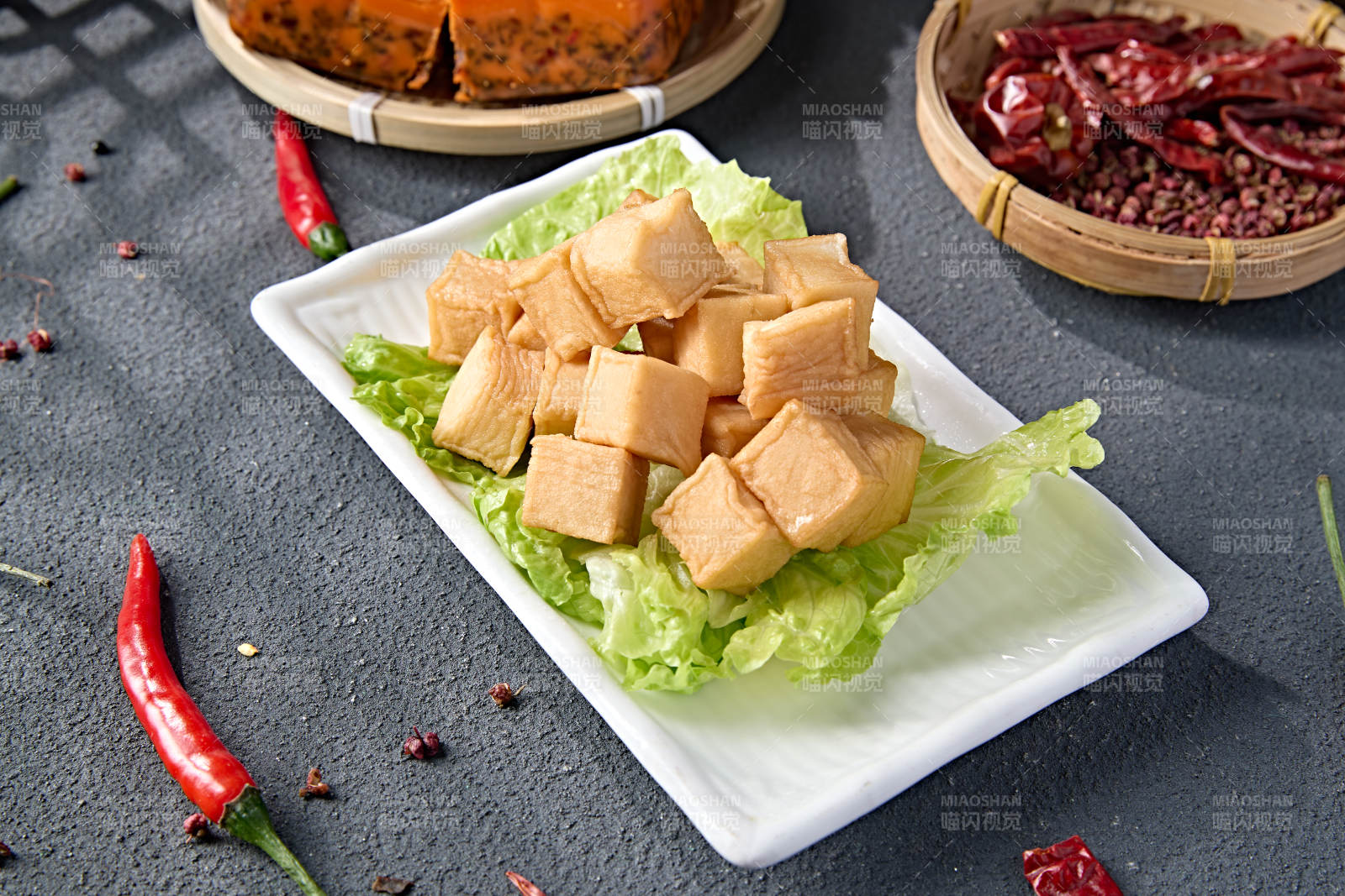 火锅配菜美味鱼豆腐图片