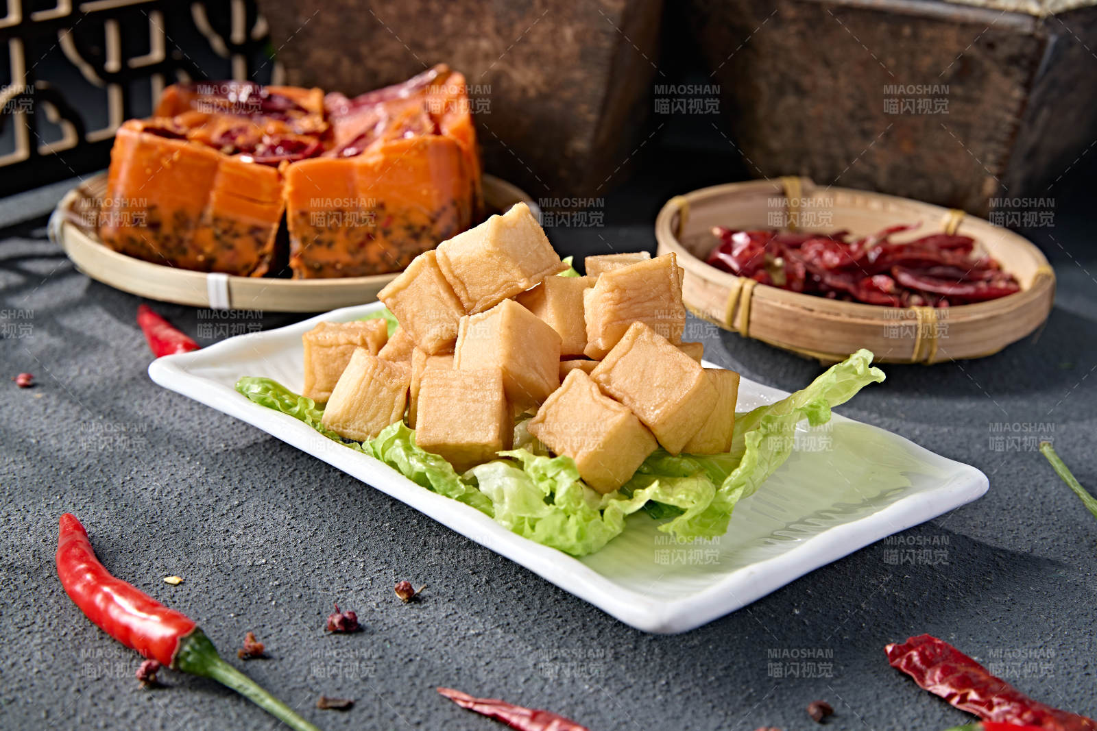 火锅配菜美味鱼豆腐图片