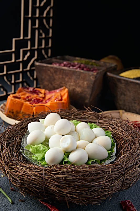 美味火锅食材鹌鹑蛋图片