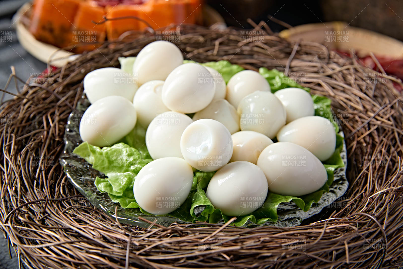 美味火锅食材鹌鹑蛋图片