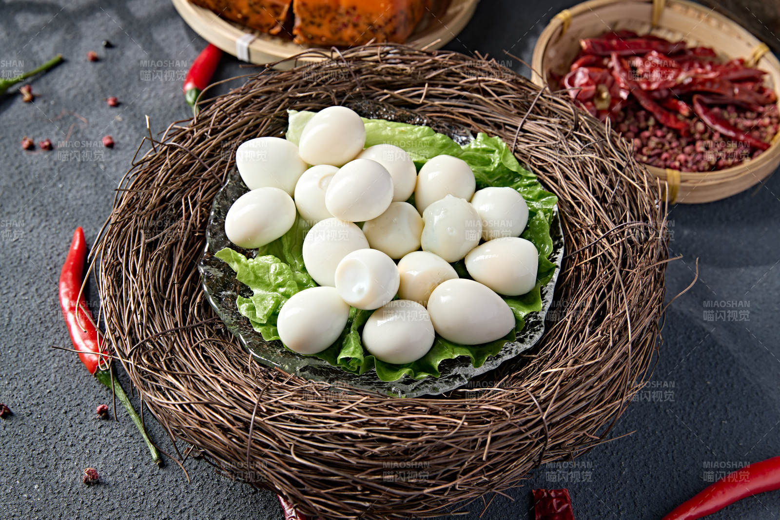美味火锅食材鹌鹑蛋图片