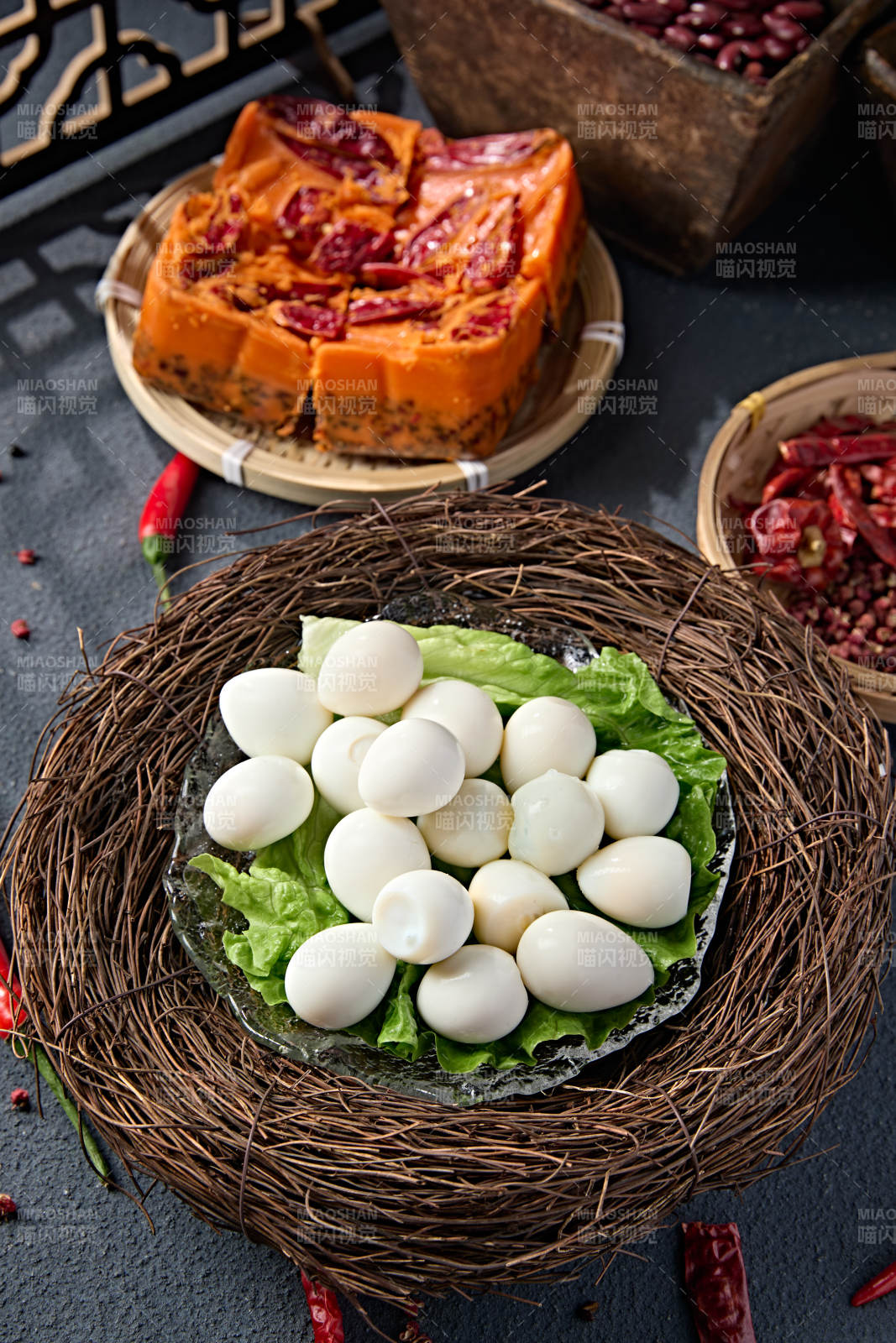 美味火锅食材鹌鹑蛋图片