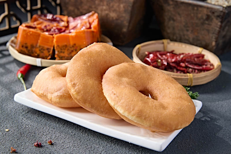 美味主食香炸小油饼图片