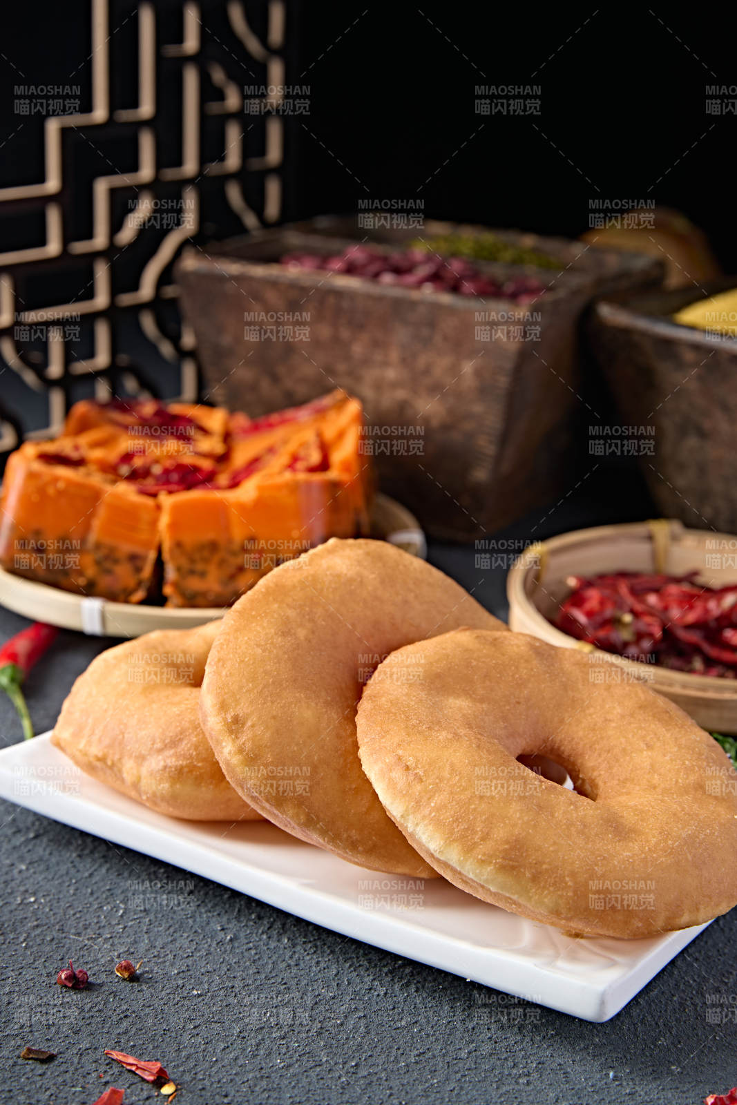 美味主食香炸小油饼图片