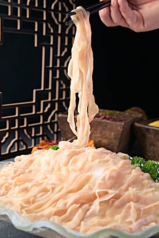 火锅食材美味鲜嫩鸭肠图片