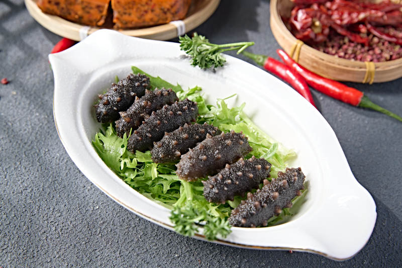 火锅食材泡发迷你梅花参图片