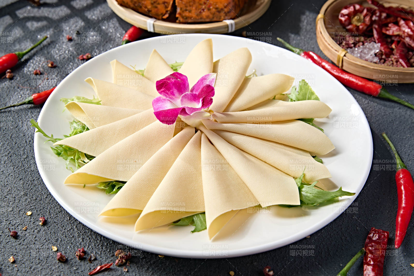 火锅涮品干豆腐皮图片