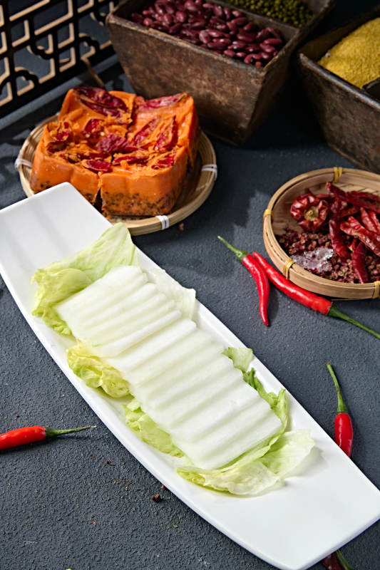 火锅食材鲜切冬瓜片图片