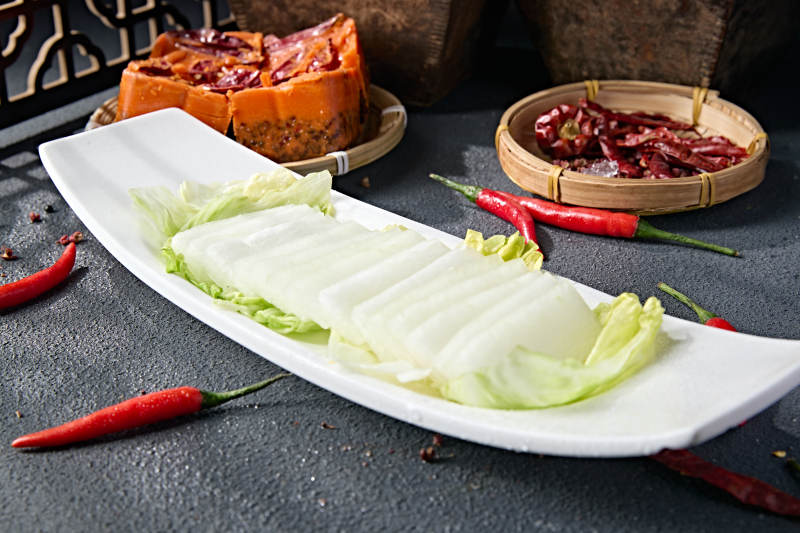 火锅食材鲜切冬瓜片图片