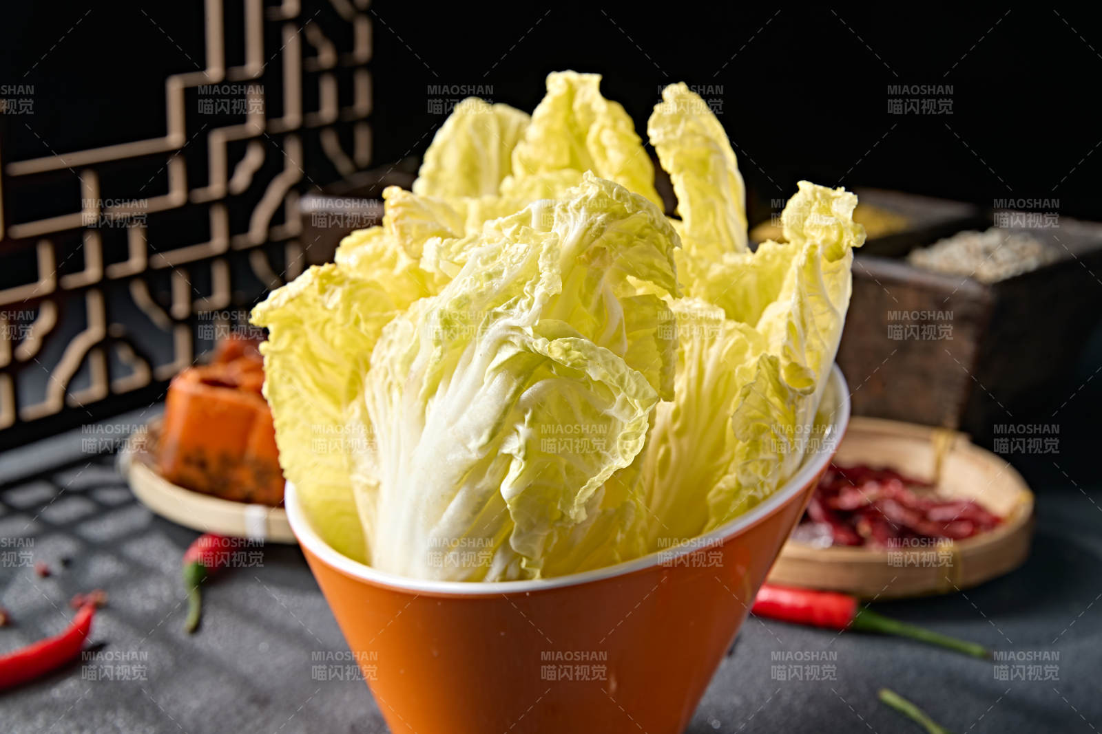 新鲜火锅食材娃娃菜图片