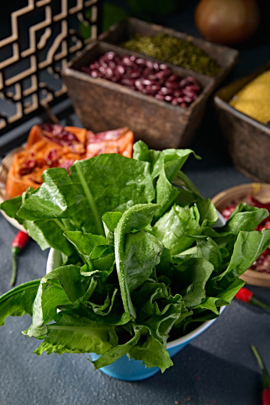 新鲜的油麦菜图片