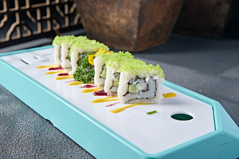 鲜果什锦太卷紫菜包饭图片