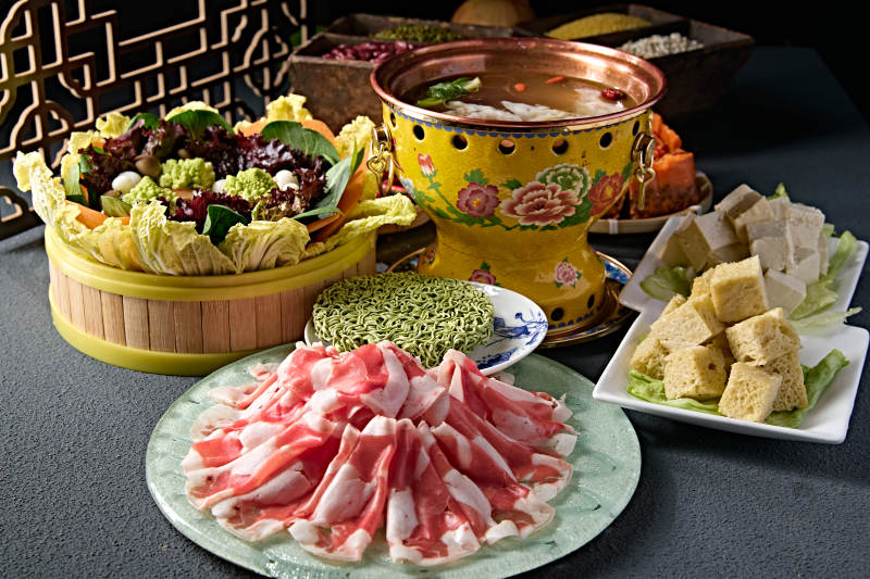 美味小火锅套餐美食组合图片