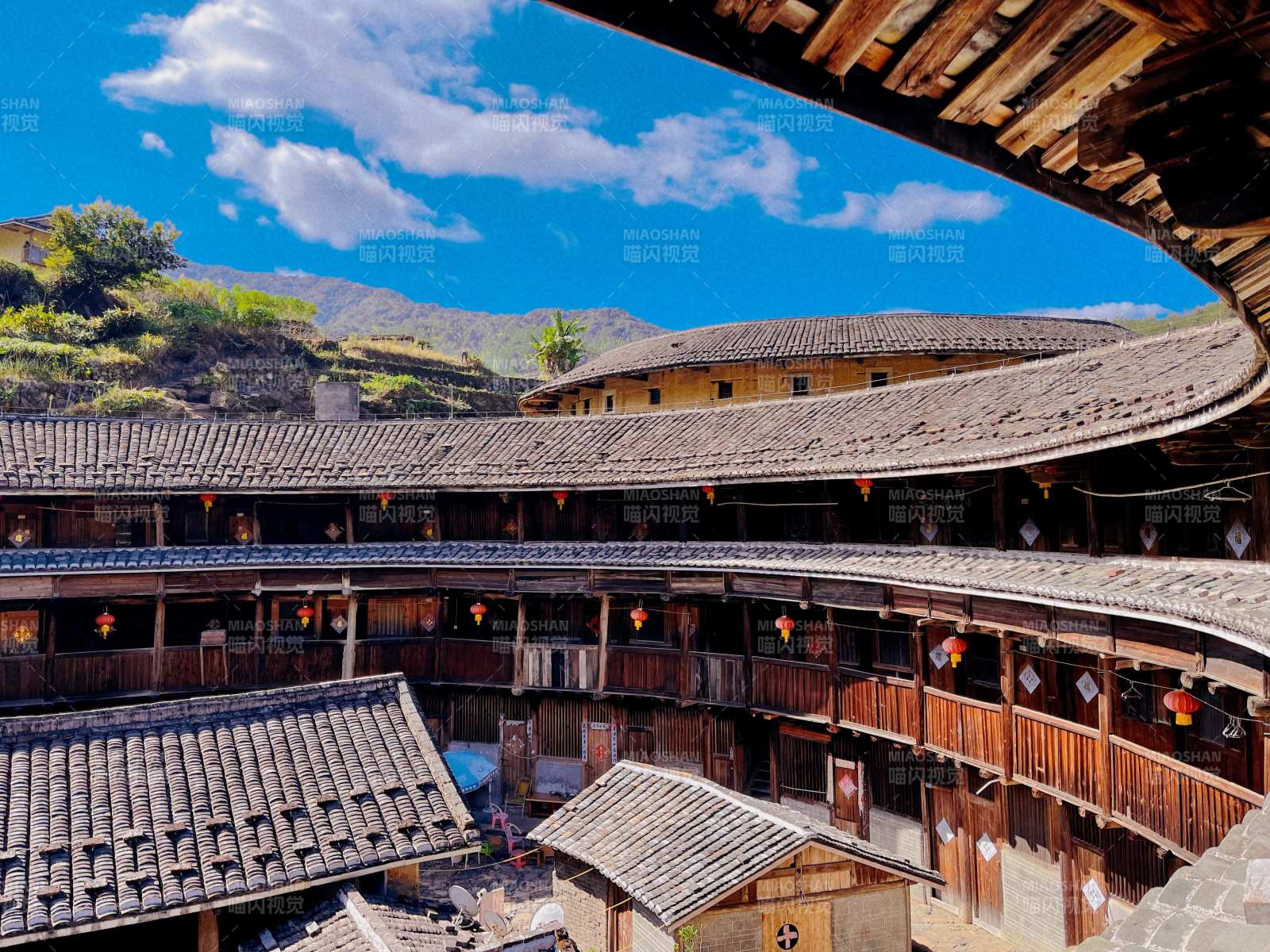 福建土楼风光图片