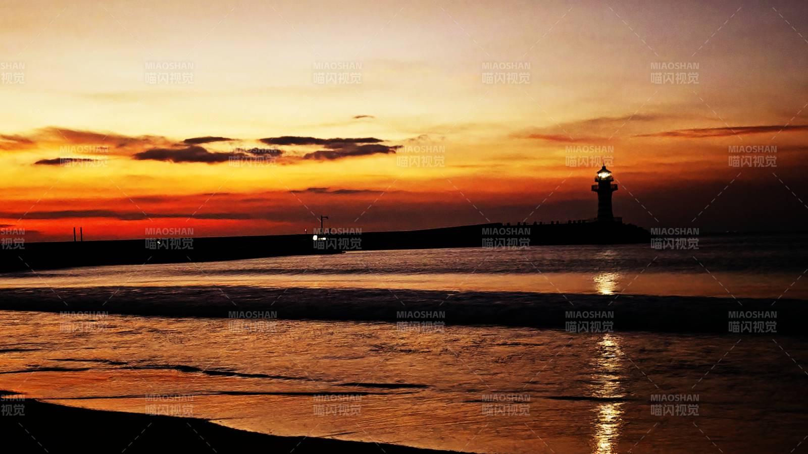 海南陵水清水湾网红打卡地自由灯塔图片