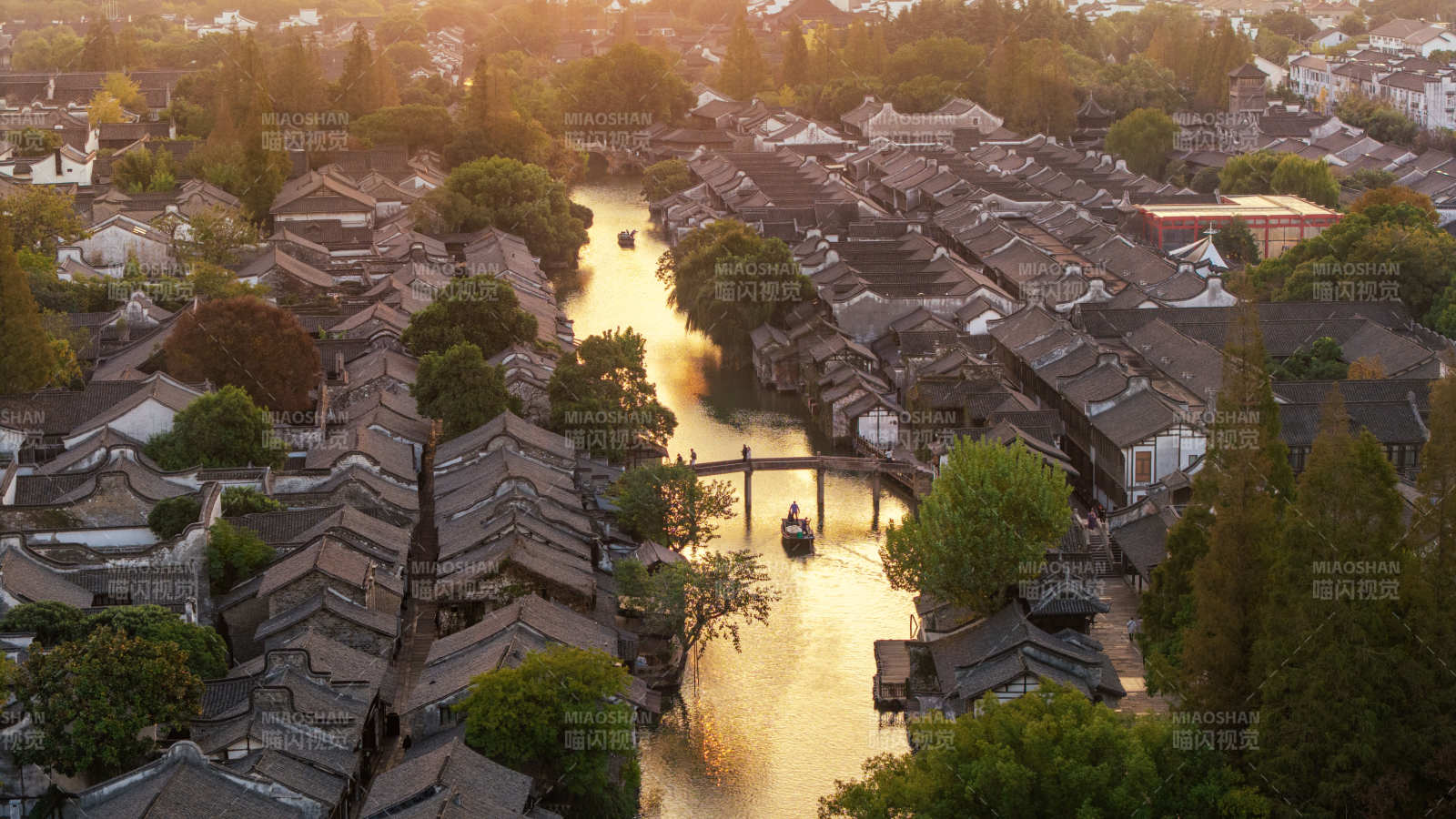 水乡晨曦 古韵悠长图片