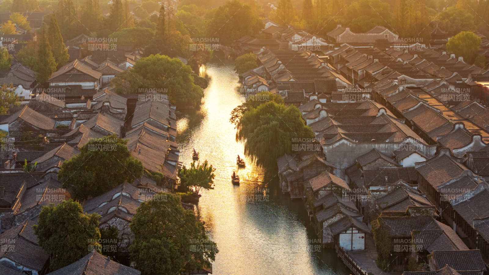 水乡晨曦 古韵悠长图片