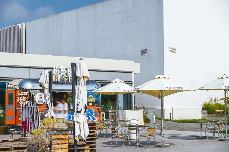 阿那亚户外咖啡馆一角图片