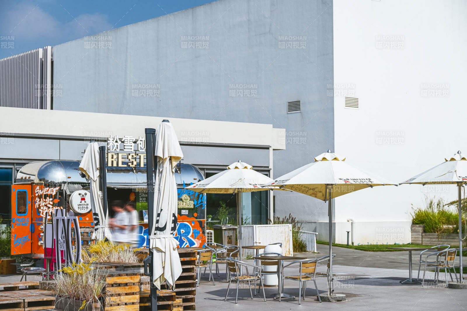 阿那亚户外咖啡馆一角图片
