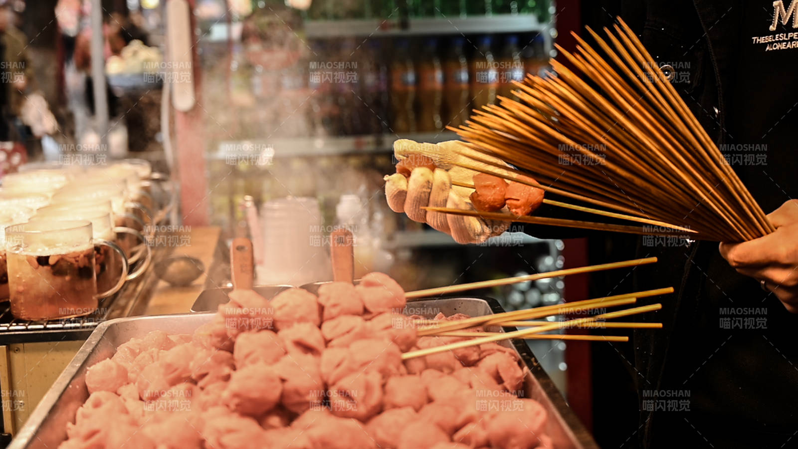 街头烤串美食图片