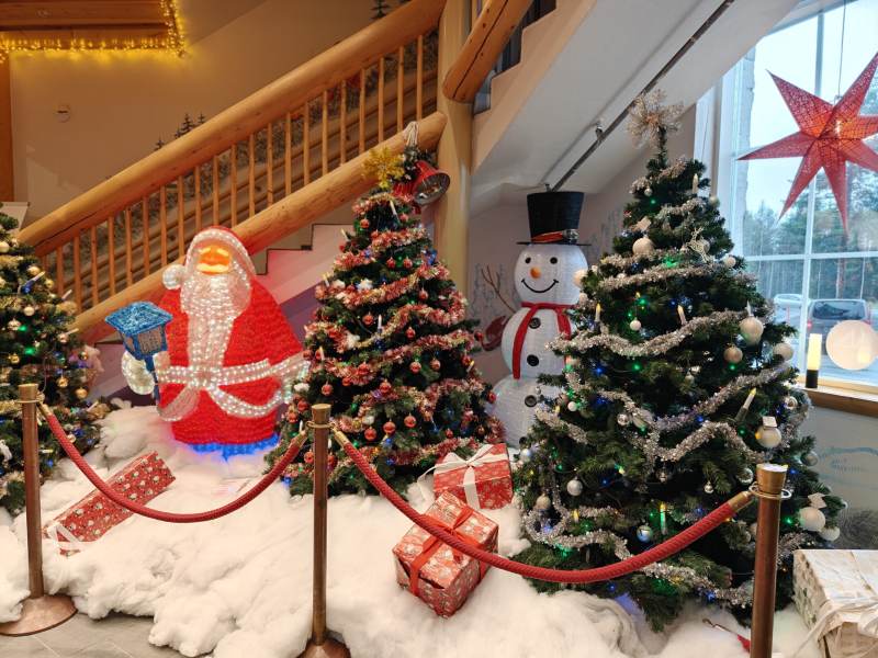 圣诞装饰展图片