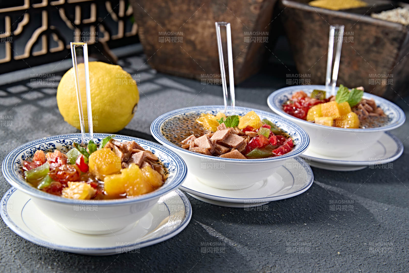 百香果果脯果粒川渝冰粉图片