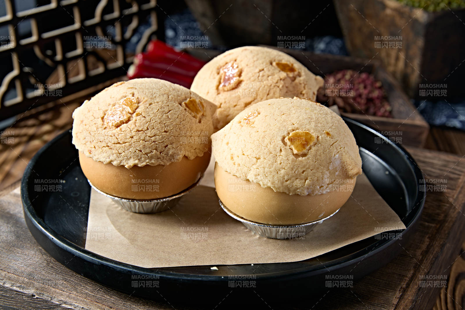 港式茶餐香烤菠萝包图片