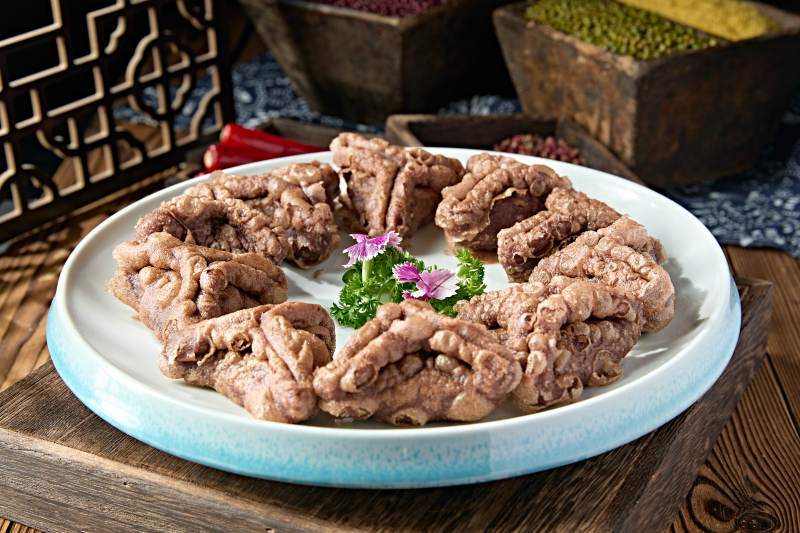 张垣美食黑米油炸糕图片