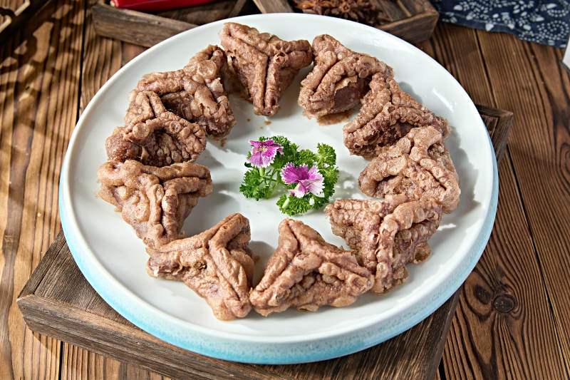 张垣美食黑米油炸糕图片