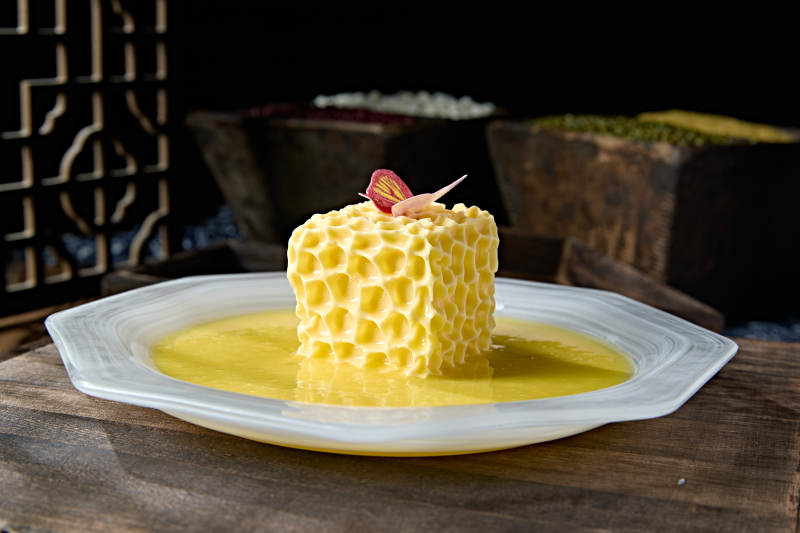 港式茶餐鸡蛋鲜奶香滑布丁图片