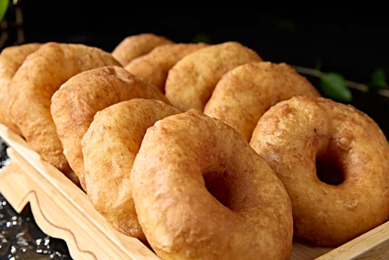 美味主食香炸小油香图片