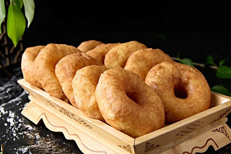 美味主食香炸小油香图片