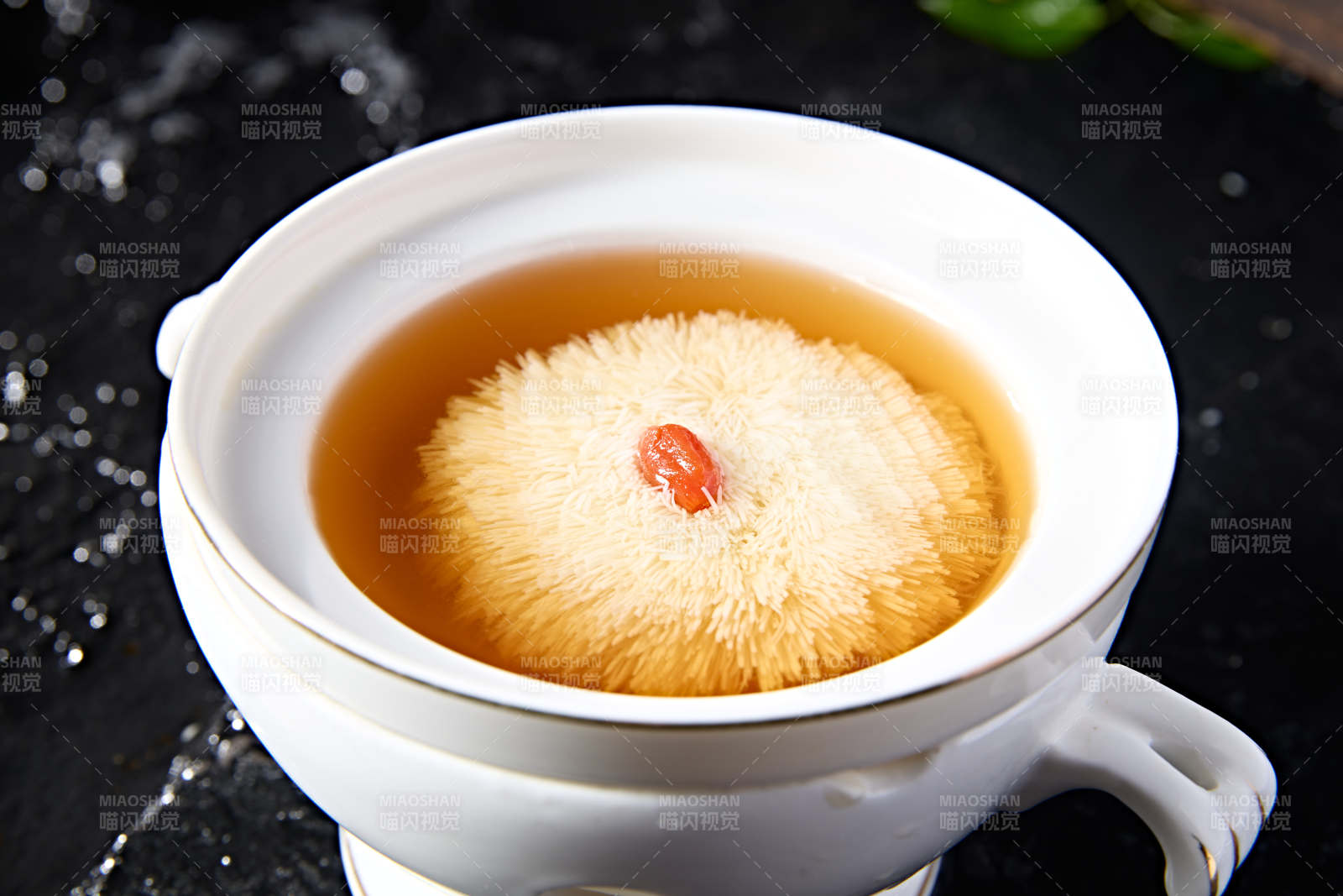 一品上汤枸杞炖文菊豆腐图片