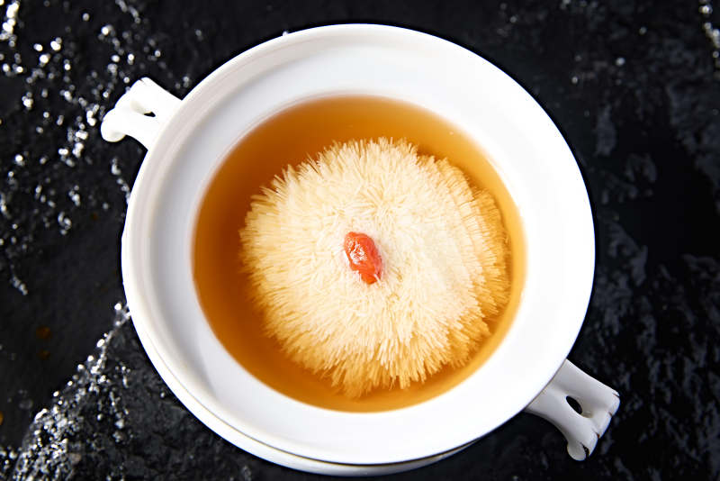 一品上汤枸杞炖文菊豆腐图片