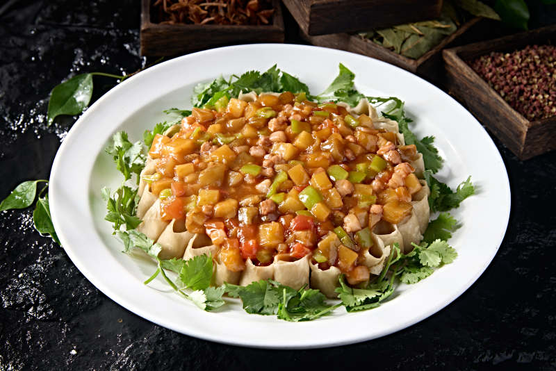 一品莜面栲姥姥图片