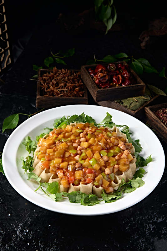 一品莜面栲姥姥图片